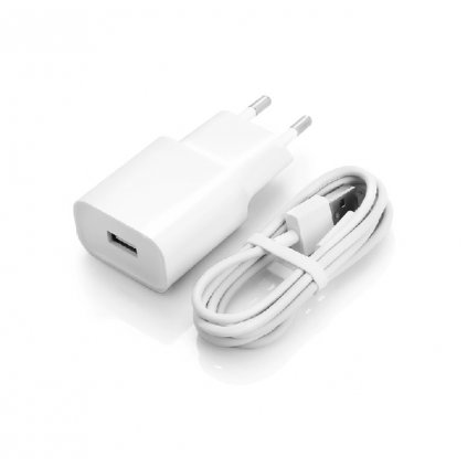 Originálna nabíjačka Xiaomi MDY-09-EW + USB-C (Type-C) dátový kábel biela 2A