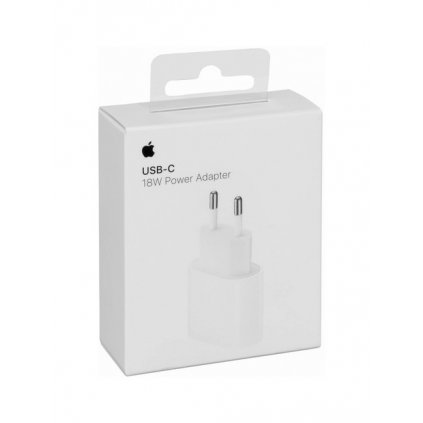 Originálny cestovný adaptér iPhone MU7V2ZM / A USB-C (Type-C) biely (EU Blister)