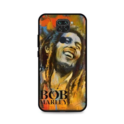 Zadný silikónový kryt DARK na Xiaomi Redmi Note 9 Bob Marley