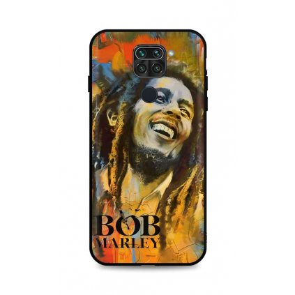 Zadný silikónový kryt DARK na Xiaomi Redmi Note 9 Bob Marley