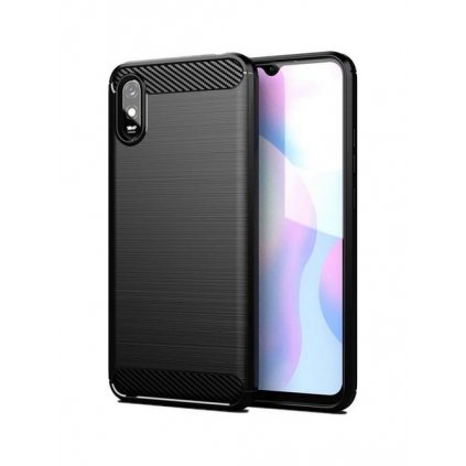 Zadný silikónový kryt na Xiaomi Redmi 9A čierny