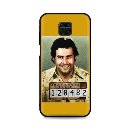 Zadný silikónový kryt DARK na Xiaomi Redmi Note 9 PRO Pablo Escobar