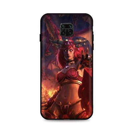 Zadný silikónový kryt DARK na Xiaomi Redmi Note 9 PRO Heroes Of The Storm