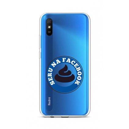 Zadný silikónový kryt na Xiaomi Redmi 9A Facebook