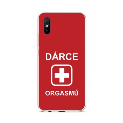 Zadný silikónový kryt na Xiaomi Redmi 9A Darca