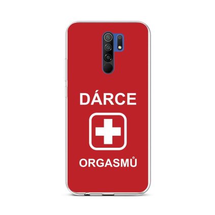 Zadný silikónový kryt na Xiaomi Redmi 9 Darca