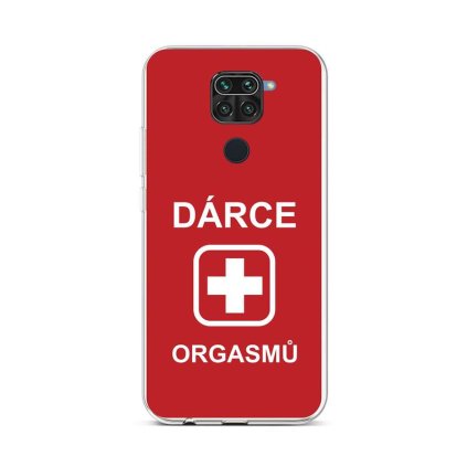 Zadný silikónový kryt na Xiaomi Redmi Note 9 Darca