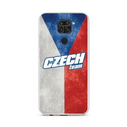 Zadný silikónový kryt na Xiaomi Redmi Note 9 Czech Team