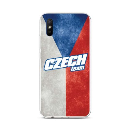 Zadný silikónový kryt na Xiaomi Redmi 9A Czech Team