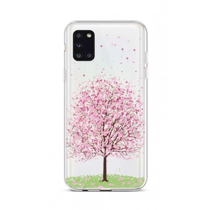 Zadný silikónový kryt na Samsung A31 Blossom Tree