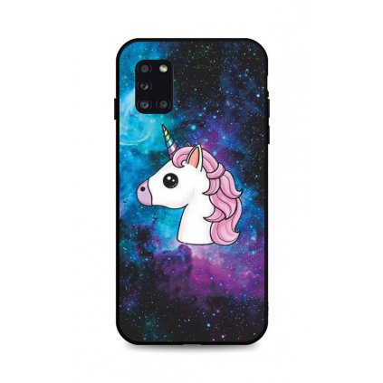 Zadný pevný kryt LUXURY na Samsung A31 Space Unicorn