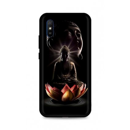 Zadný silikónový kryt DARK na Xiaomi Redmi 9A Meditation