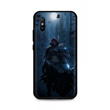 Zadný silikónový kryt DARK na Xiaomi Redmi 9A Player Hero