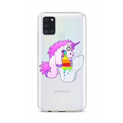 Zadný silikónový kryt na Samsung A21s Hard Morning