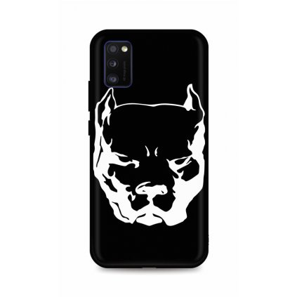 Zadný silikónový kryt DARK na Samsung A41 Pitbull