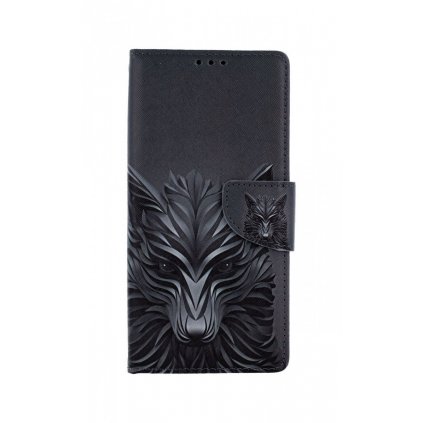 Flipová knižka na Xiaomi Redmi 9C Vlk