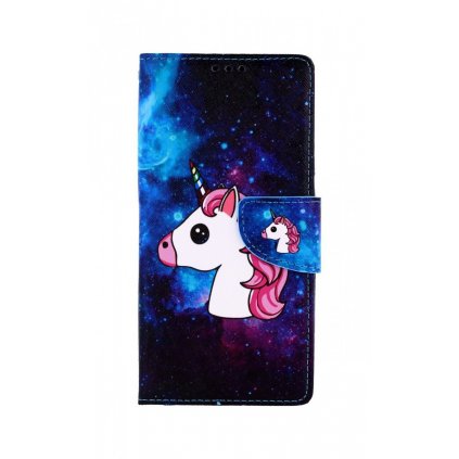 Flipová knižka na Xiaomi Redmi 9C Space Unicorn
