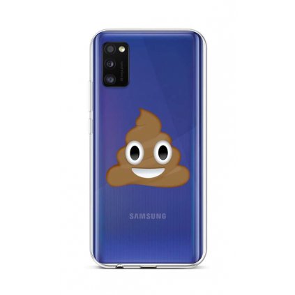 Zadný silikónový kryt na Samsung A41 Poo