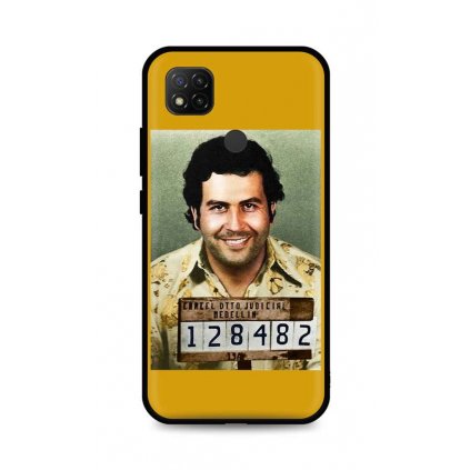 Zadný silikónový kryt DARK na Xiaomi Redmi 9C Pablo Escobar