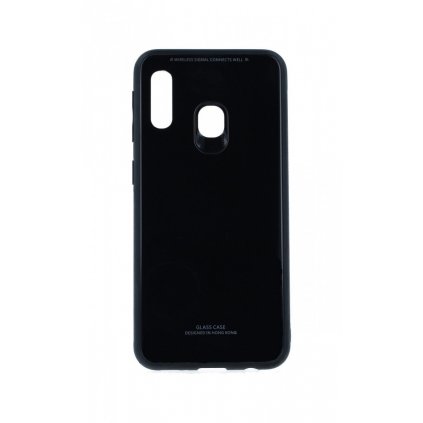 Zadný pevný kryt LUXURY na Samsung A20e čierny