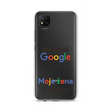 Zadný silikónový kryt na Xiaomi Redmi 9C Google