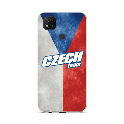 Zadný silikónový kryt na Xiaomi Redmi 9C Czech Team