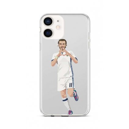 Zadný silikónový kryt na iPhone 12 mini Futbalista 2