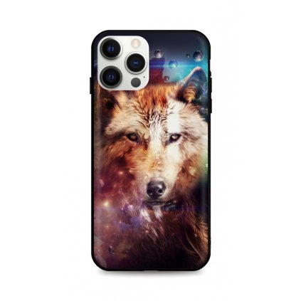 Zadný pevný kryt LUXURY na iPhone 12 Pro Max Wolf