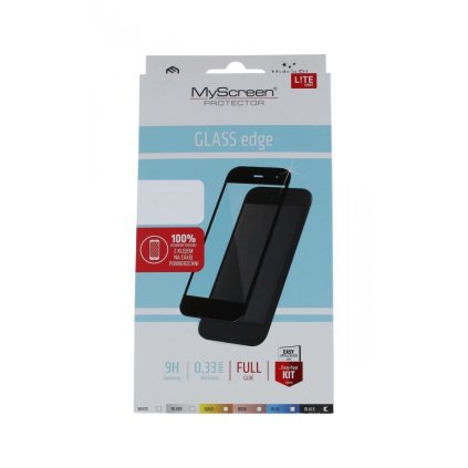 Tvrdené sklo MyScreen na iPhone 12 mini FullGlue LITE čierne