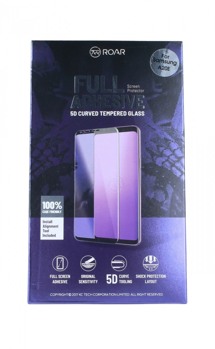 Tvrdené sklo Roar na Samsung A02s 5D čierne 55663