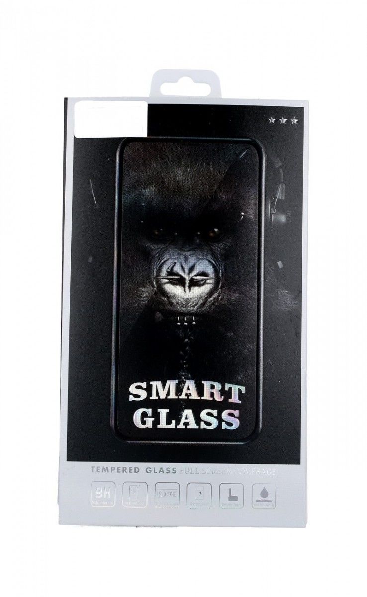 Tvrdené sklo SmartGlass na Samsung A02s Full Cover čierne 56184