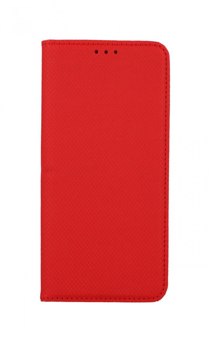Púzdro TopQ Samsung S21 Plus Smart Magnet Flipové červené 59416