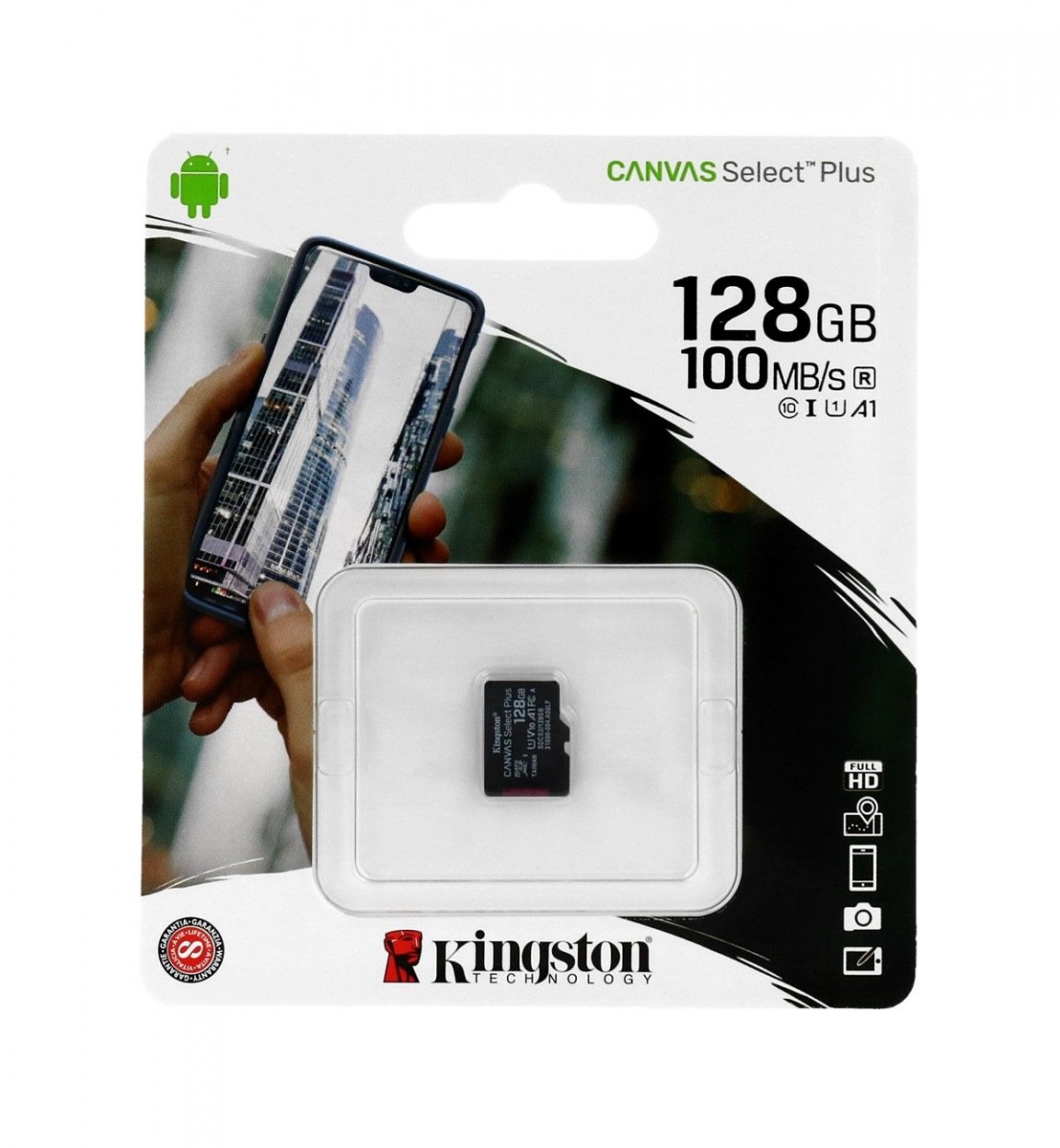 Pamäťová karta Kingston Canvas Select Plus 128GB micro SDXC bez adaptéra 61897