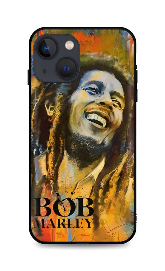 Kryt TopQ iPhone 13 silikón Bob Marley 64876