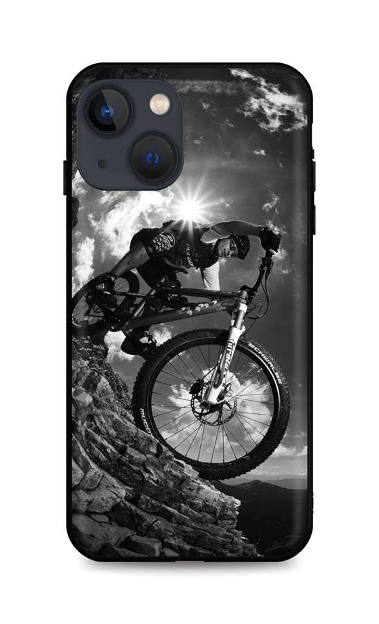 Kryt TopQ iPhone 13 mini silikón Mountain Rider 65437