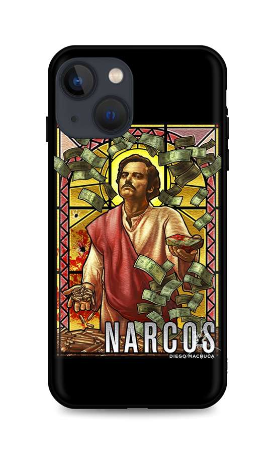 Kryt TopQ iPhone 13 mini silikón Narcos 65391