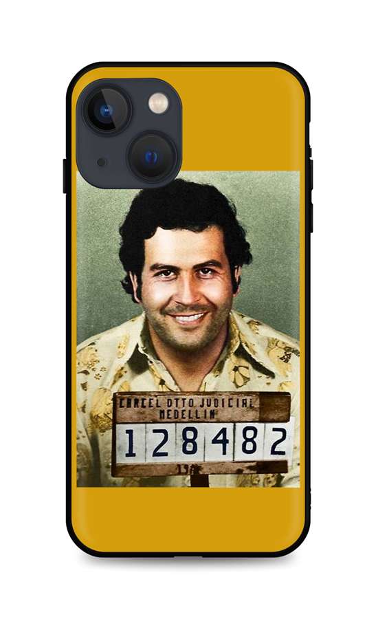 Kryt TopQ iPhone 13 mini silikón Pablo Escobar 65389