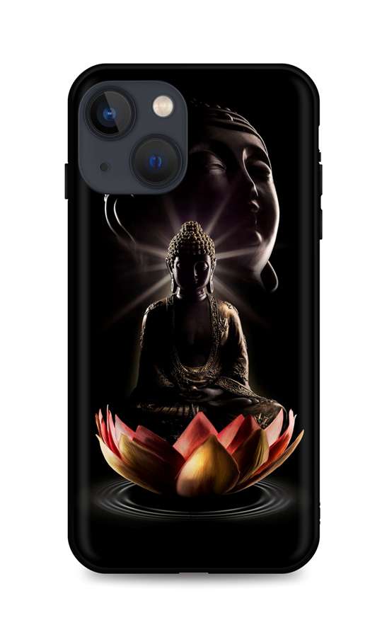 Kryt TopQ iPhone 13 mini silikón Meditation 65388