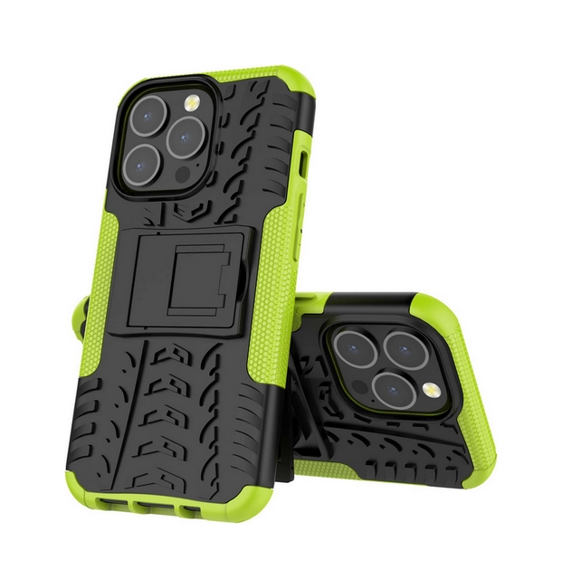 Kryt TopQ iPhone 13 Pro ultra odolný zelený 65268