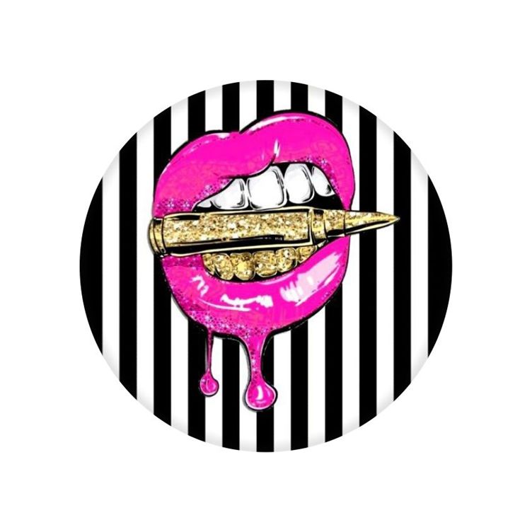 Držiak na mobil TopQ PopSocket Lips 65689