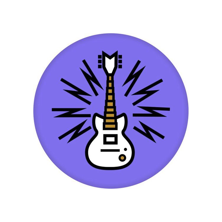 Držiak na mobil TopQ PopSocket Guitar 65663