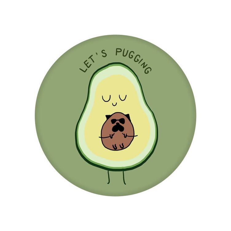 Držiak na mobil TopQ PopSocket Let's Pugging 65714