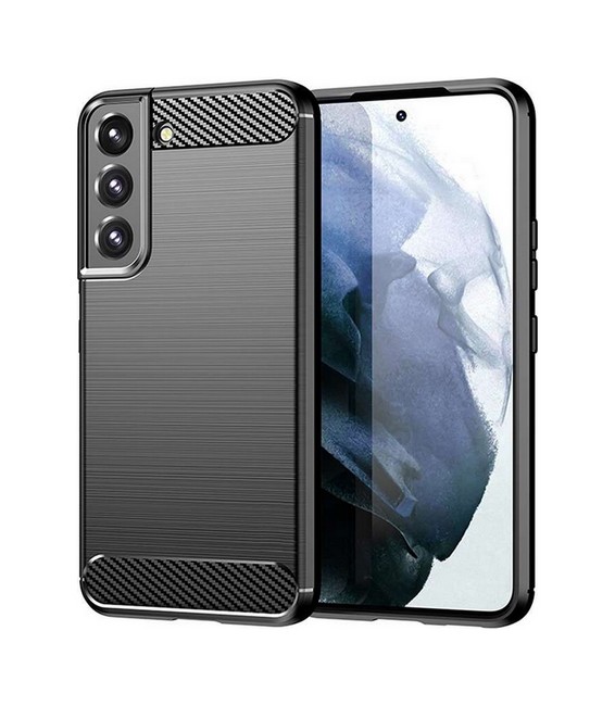 Kryt Forcell Samsung S22 Plus silikón čierny 68897