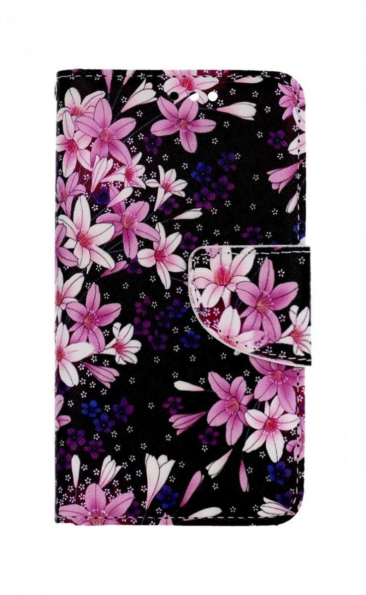 Puzdro TopQ iPhone 13 mini flipové Ľalia 66387
