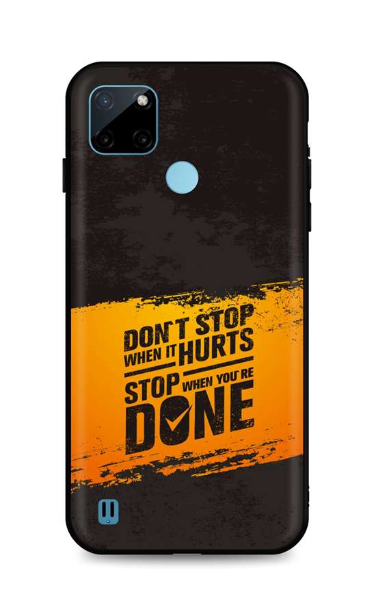 Kryt TopQ Realme C21Y silikón Don´t Stop 69726