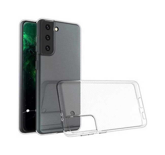 Kryt TopQ Samsung S21 FE silikón priehľadný ultratenký 0,5 mm 70370