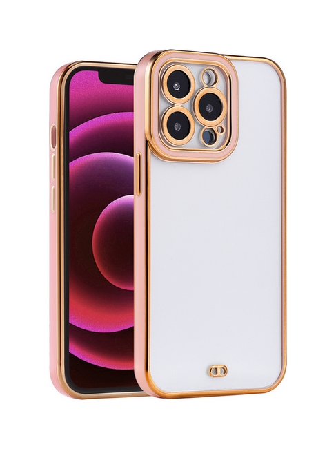 Kryt TopQ iPhone 13 Pro Max Angel Eyes ružový 71677