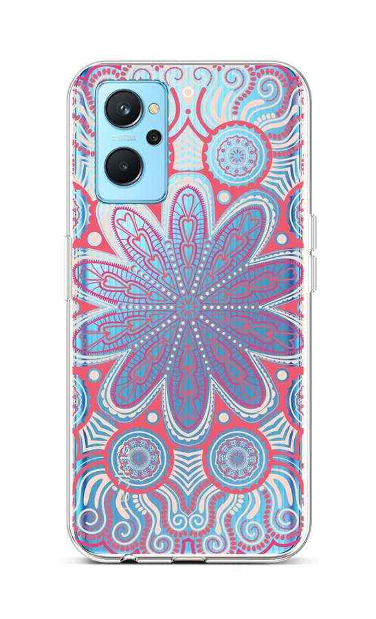 Kryt TopQ Realme 9i silikón Romantic Mandala 72986