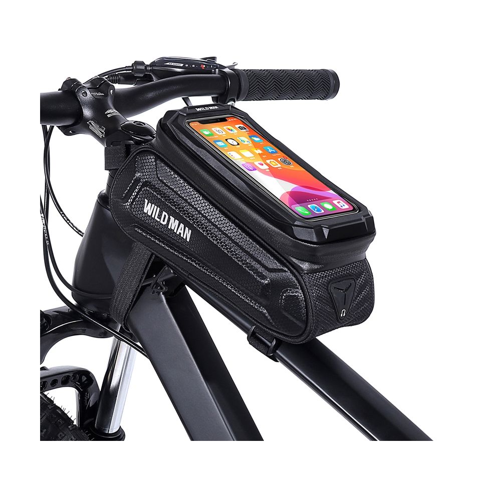 Puzdro WildMan SX3 pre mobilný telefón na rám kolesa čierne 1L 75253