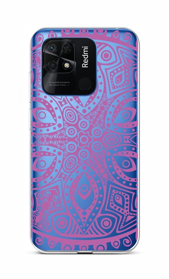 Kryt TopQ Xiaomi Redmi 10C Romantic Mandala 76068